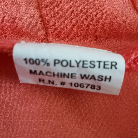 🪻BOGO🪻 Free Culture Coral Pleated Front Top Size Large - Picture 6 of 7